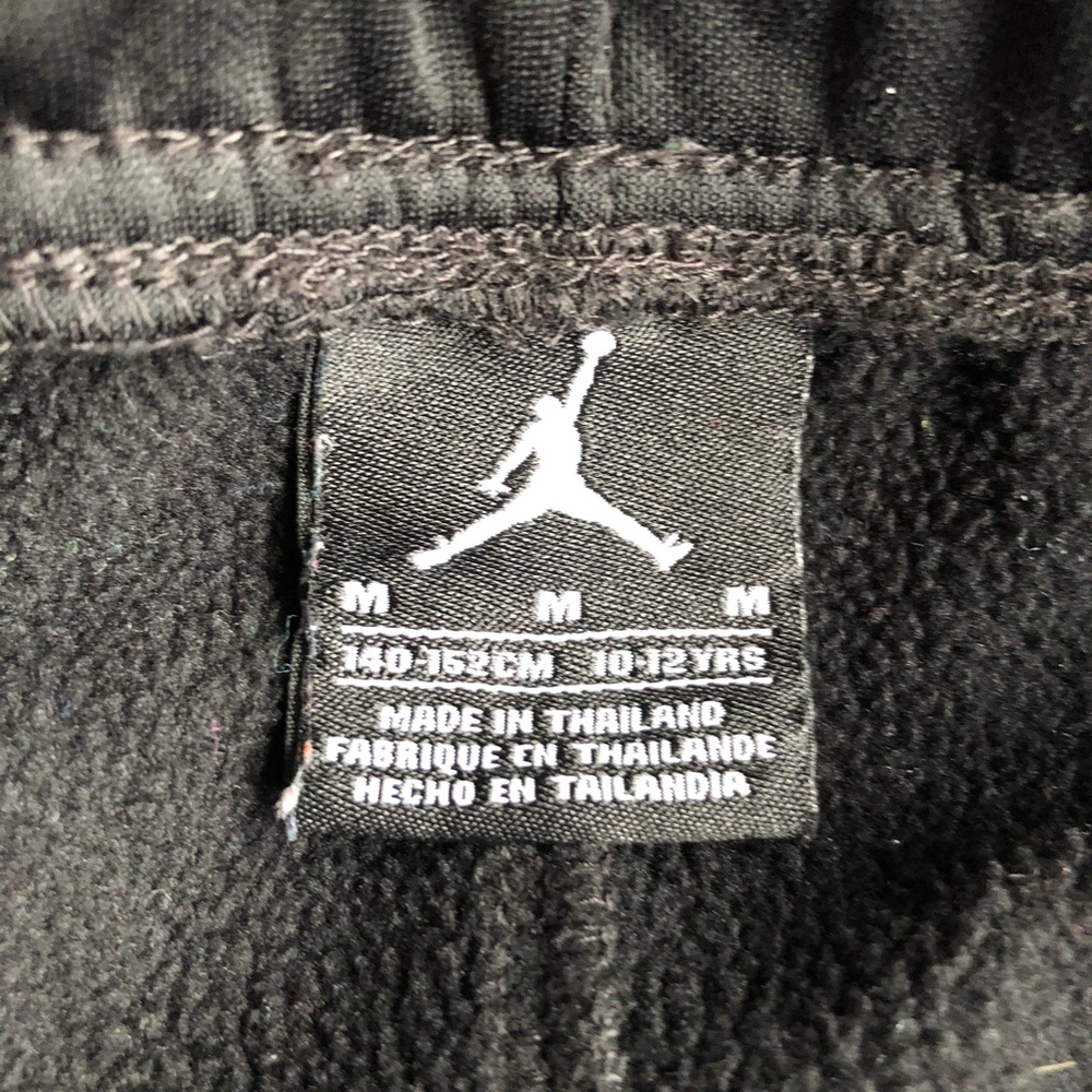 Jordan Black training pants size youth medium - Picture 6 of 7